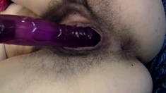 Sunshine Masturbates With Her Sexy Purple Vibrator
