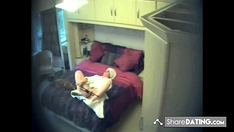 hidden cam catches wife playing with rabbit