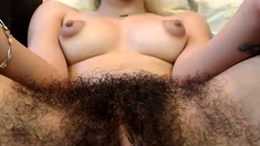 Hairy Teen Full Bush
