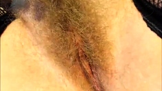 Hairy Blonde Pusy (CloseUp)