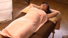 Japanese oil massage orgasm big boobs