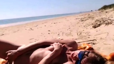 Girl Masturbating By The Sea